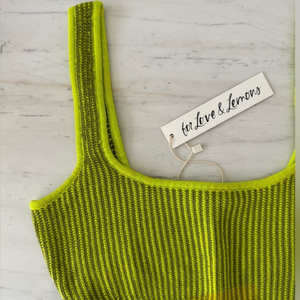 For Love and Lemons gemma knit top🧶